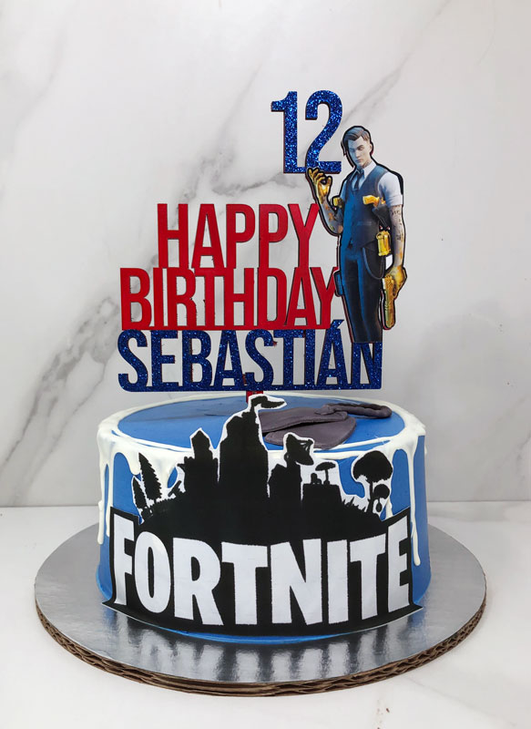 Fortnite topper and edible print