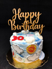 Bon voyage! Custom cake toppers created by Topperie artisans