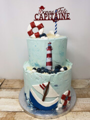 Custom cake topper created for a personalized celebration