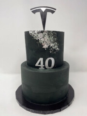 Tesla logo topper Tesla logo topper